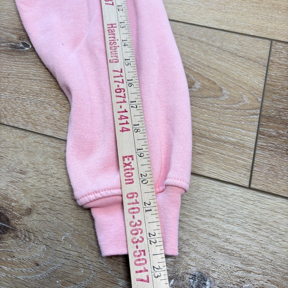 Vintage Adrian Delafield Womens XL Pink Owl Sweatshirt Collared Cottagecore EUC - Picture 6 of 14